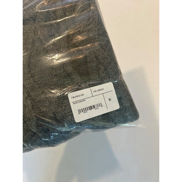 Maryam Nassir Zadeh Monti Sweater Grigio Size XL NWT - Picture 3 of 3